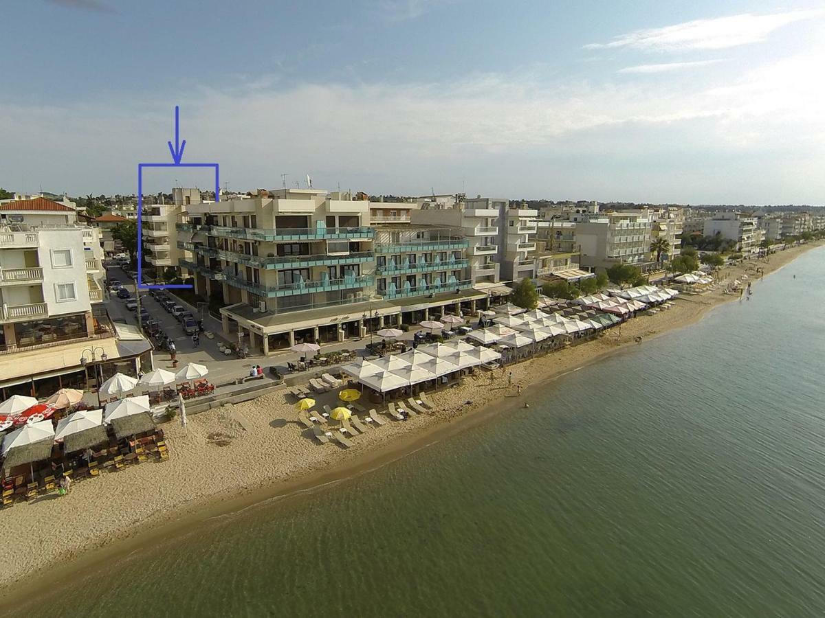 Apartmán Aegean Studio By The Sea Peraía Exteriér fotografie