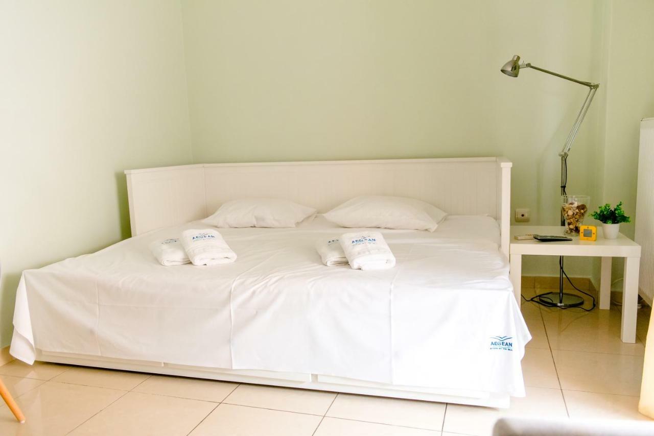 Apartmán Aegean Studio By The Sea Peraía Exteriér fotografie