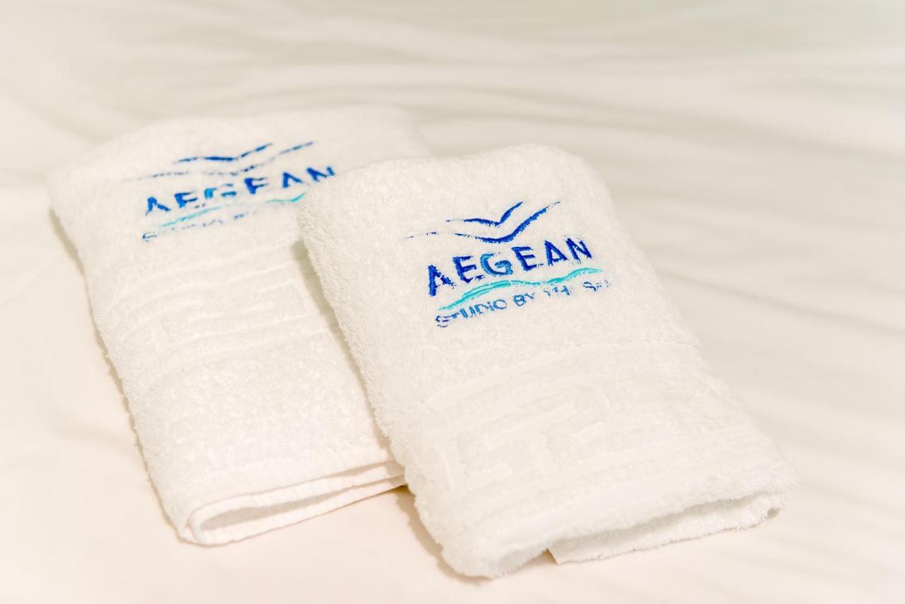Apartmán Aegean Studio By The Sea Peraía Exteriér fotografie